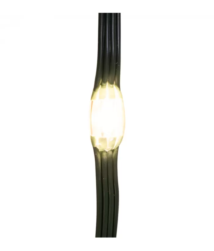 Boutique de Noël Ensemble De Lumières*100-Light Warm White Led Connectable Green Wire Light Set