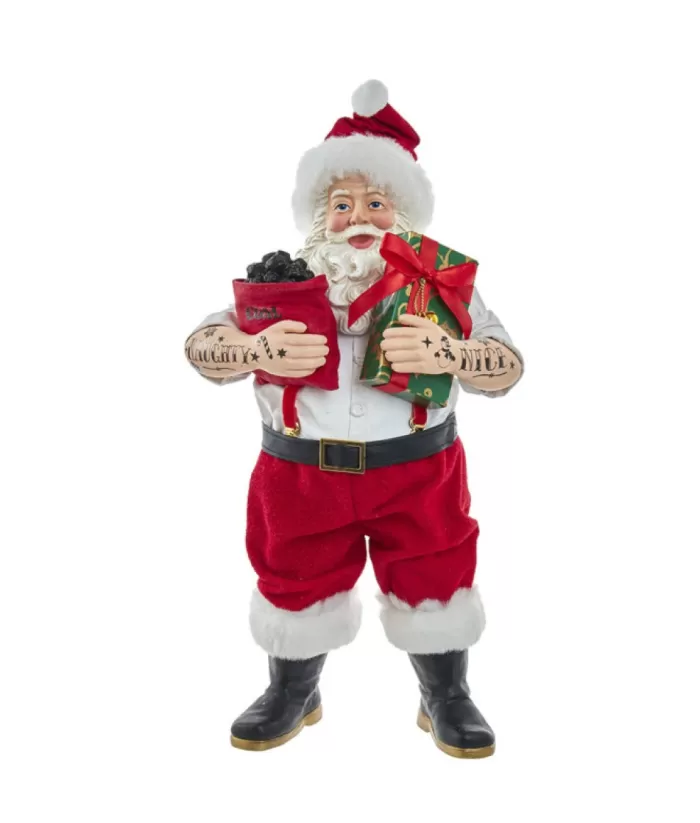 Boutique de Noël 10.5" Santa Avec Tattoos