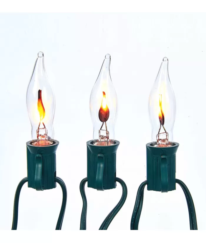 Boutique de Noël Ensemble De Lumières*10-Light Flicker Flame Light Set