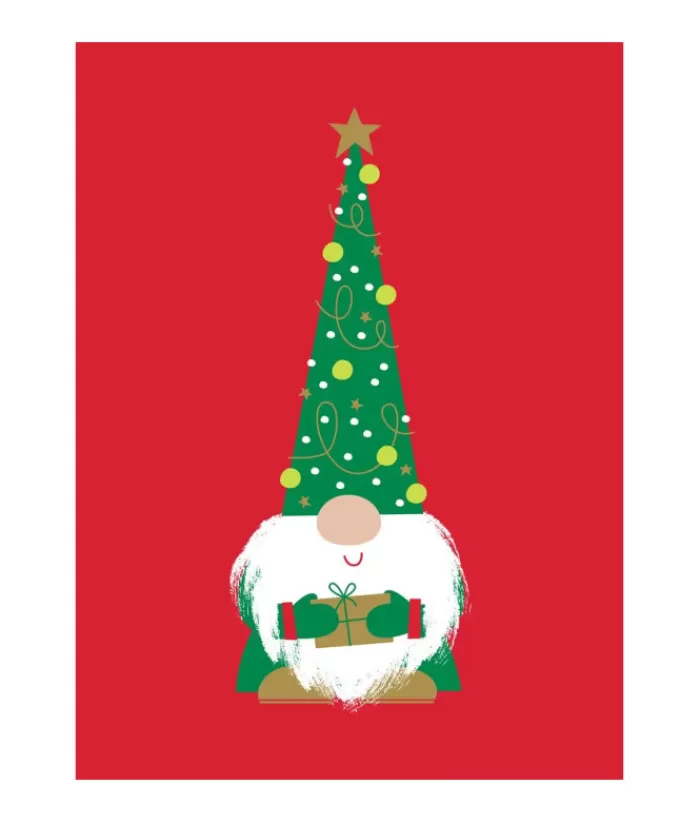 Boutique de Noël Cartes De Noël*1 Card, Gnome