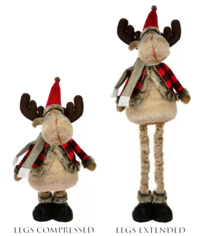 Boutique de Noël 28"Skinny-Leg Moose