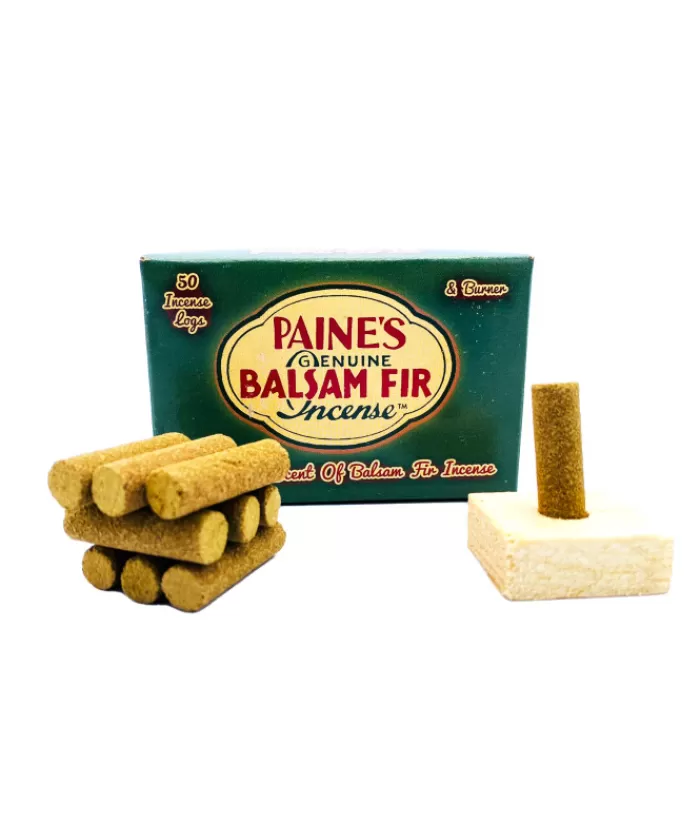 Boutique de Noël Encens & Fragrances*Balsam Incense Logs With Holder