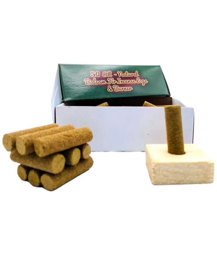 Boutique de Noël Divers*Balsam Incense Logs With Holder