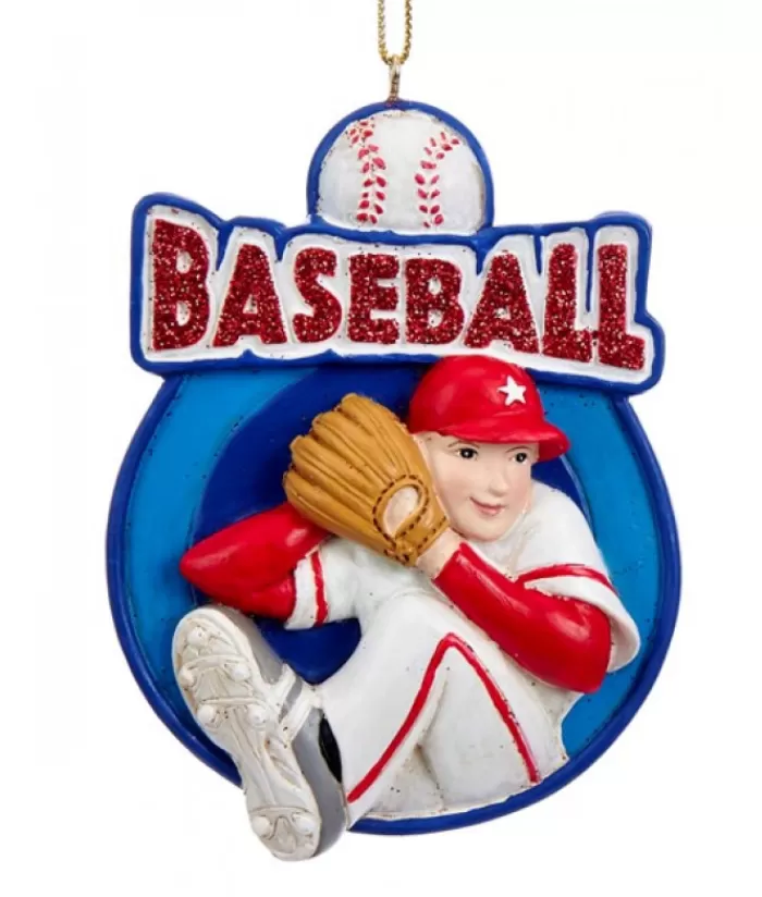 Boutique de Noël Loisirs & Professions*Baseball Ornament