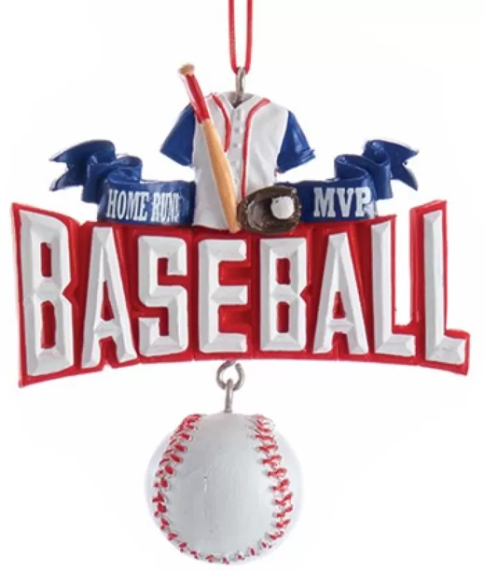 Boutique de Noël Sports*Baseball Ornament