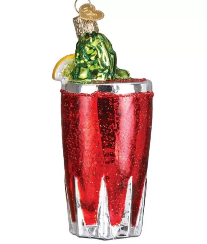 Boutique de Noël Bloody Mary Glass Ornament