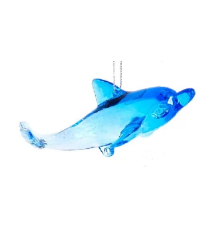 Boutique de Noël Blue Dolphin Ornament