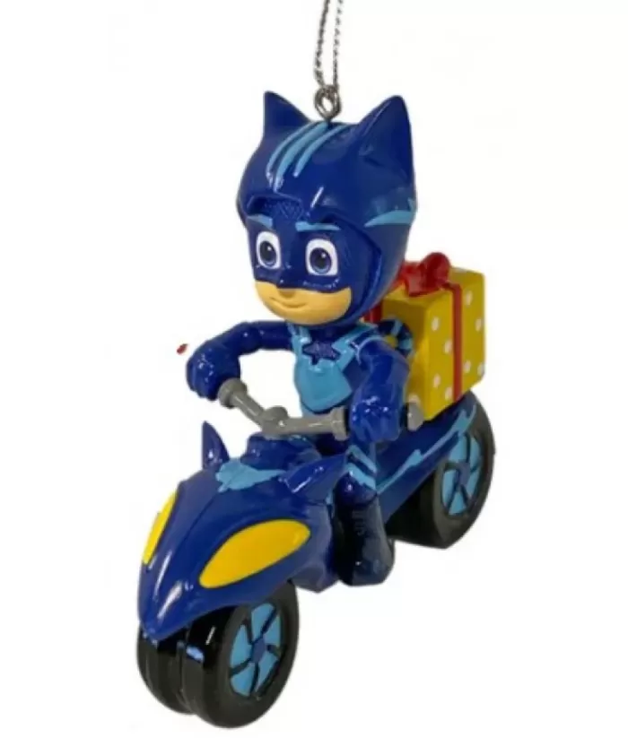 Boutique de Noël Blue Pyjamask Catboy On Motorbike