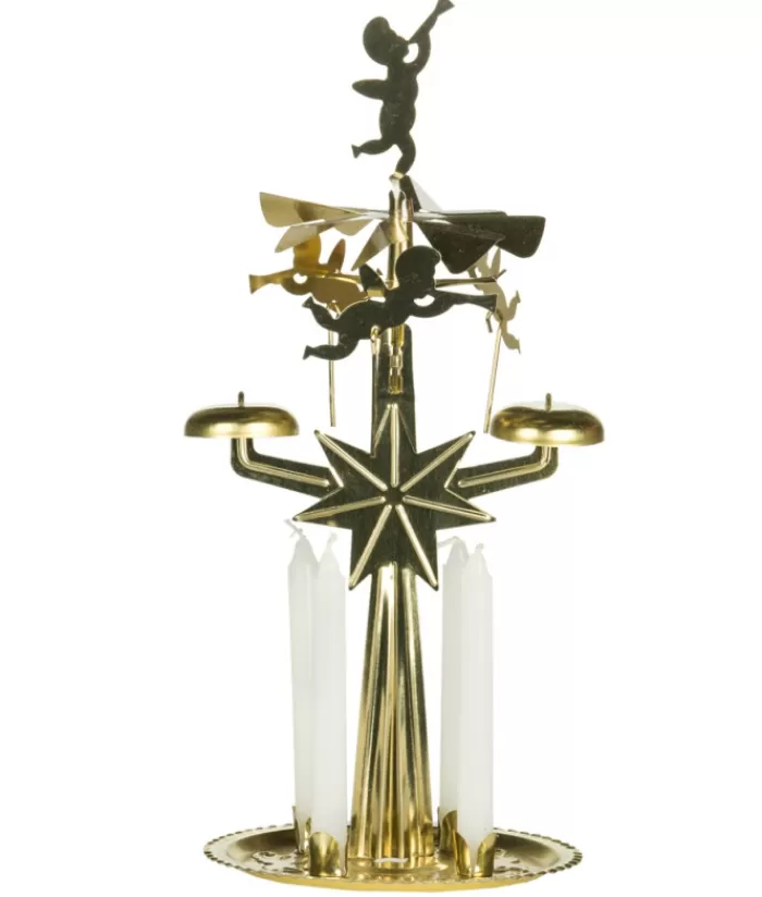 Boutique de Noël Divers*Brass Angel Candle Chime