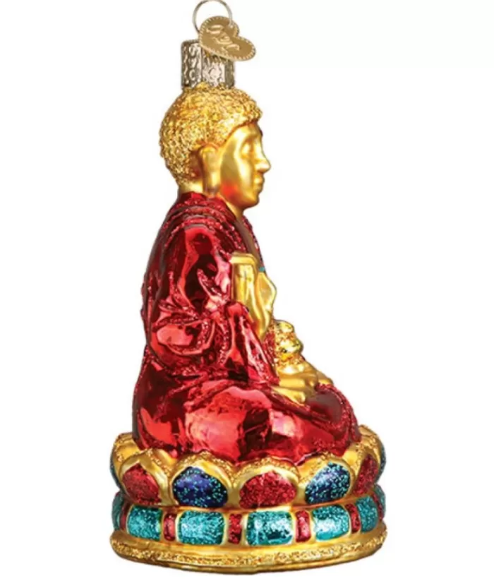 Boutique de Noël Buddha Glass Ornament