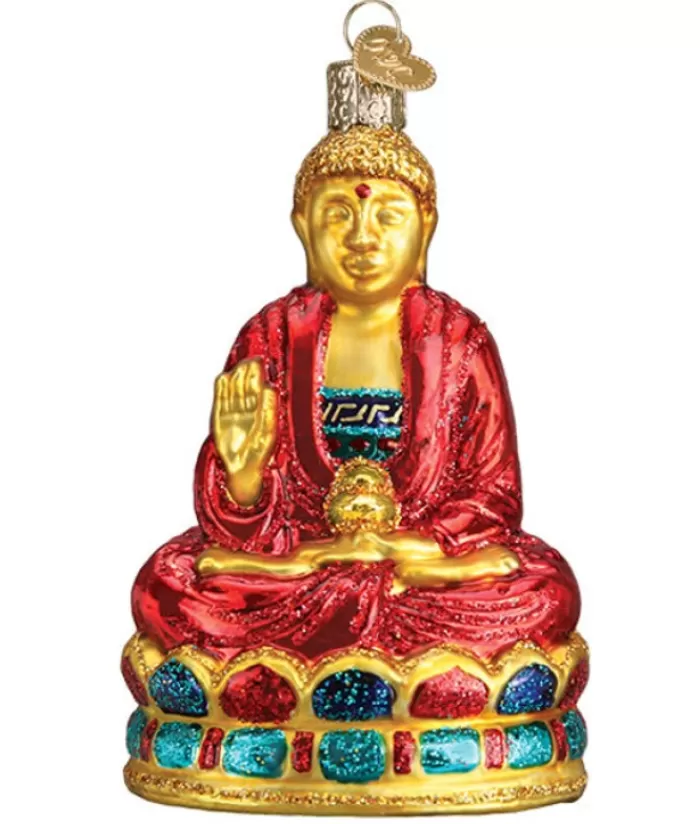 Boutique de Noël Divers*Buddha Glass Ornament