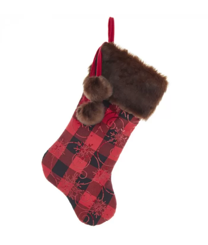 Boutique de Noël Buffalo Plaid Stocking