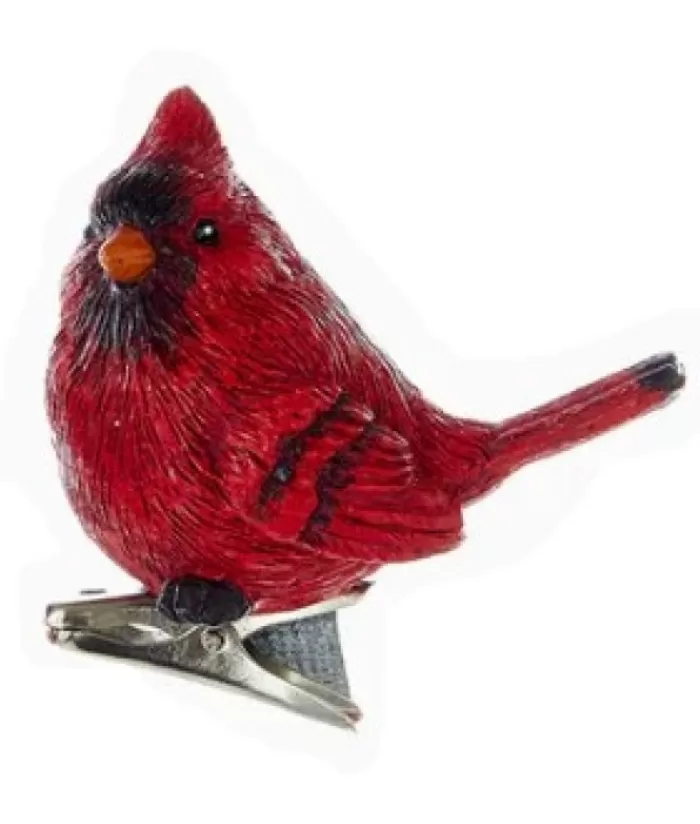 Boutique de Noël Animaux*Cardinal With Clip