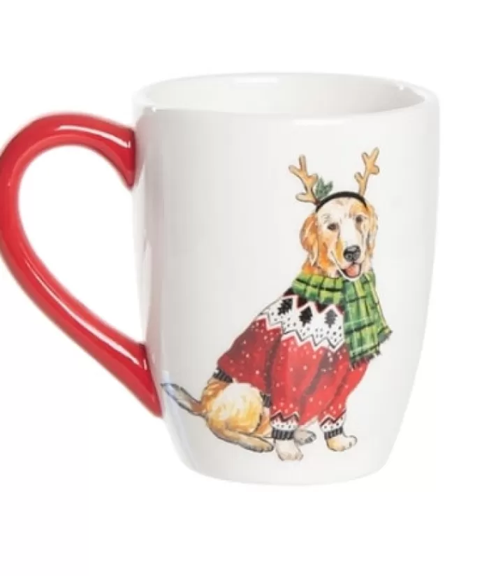 Boutique de Noël Vaisselles De Noël*Christmas Mug, Dog Design