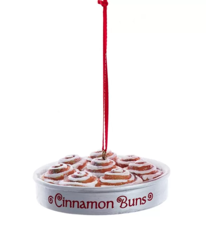 Boutique de Noël Christmas Ornament, Baking Tray Of Cinnamon Buns