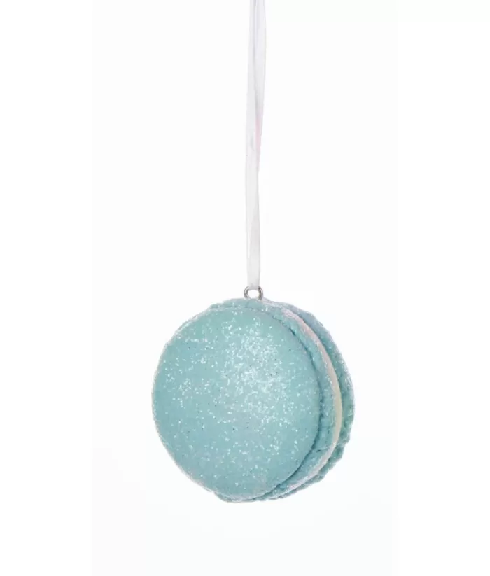 Boutique de Noël Christmas Tree Ornament, Blue Macaroon