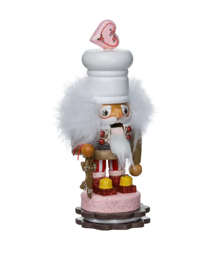 Boutique de Noël Ballet & Casse-Noisettes*Chubby Gingerbread Nutcracker With Cookie Base 7.8" Tall