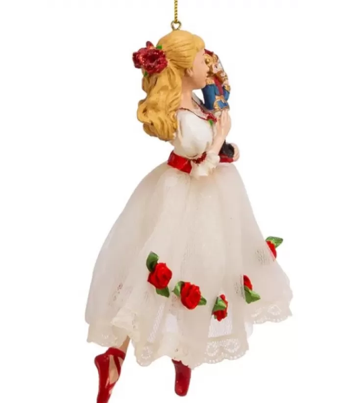 Boutique de Noël Ballet & Casse-Noisettes*Clara, From The Ballet "The Nutcracker" With Red Roses.