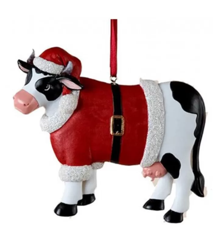 Boutique de Noël Cow Ornament