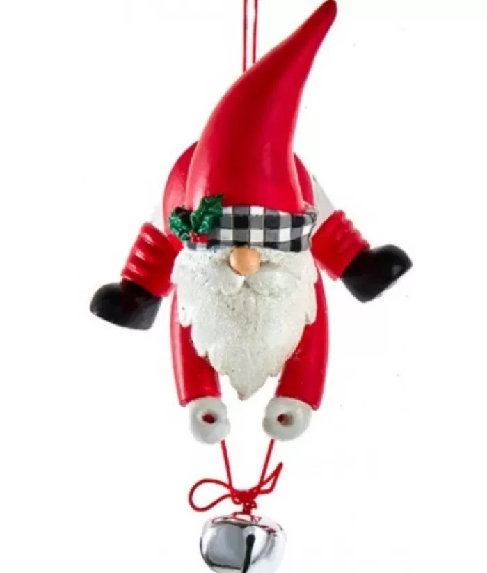 Boutique de Noël Cozy Gnome Ornament With Bell