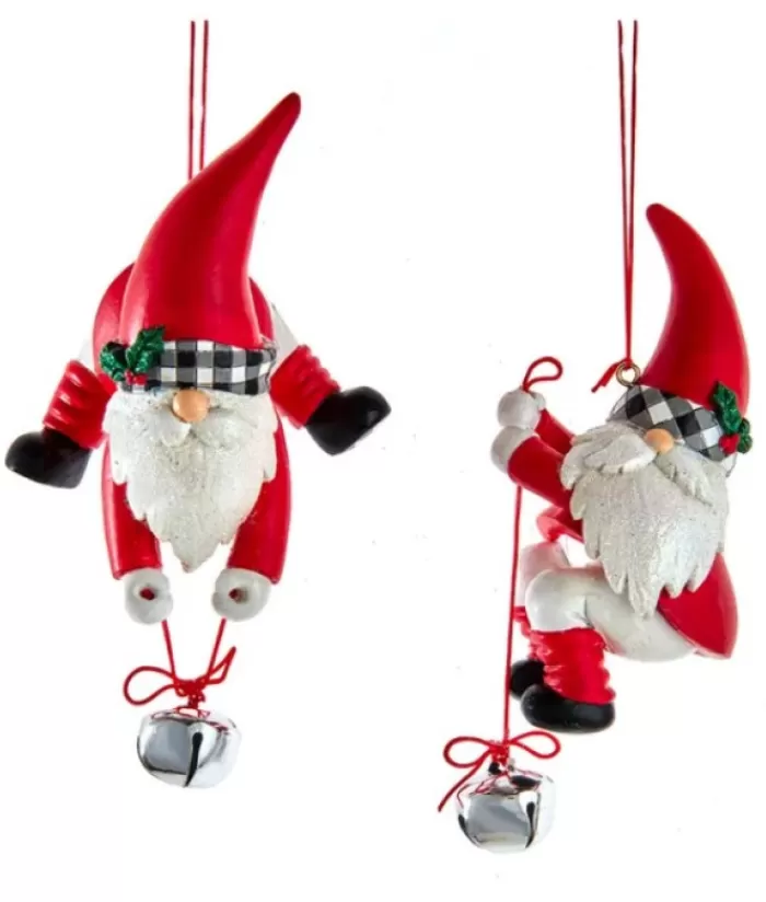 Boutique de Noël Gnomes & Lutins*Cozy Gnome Ornament With Bell