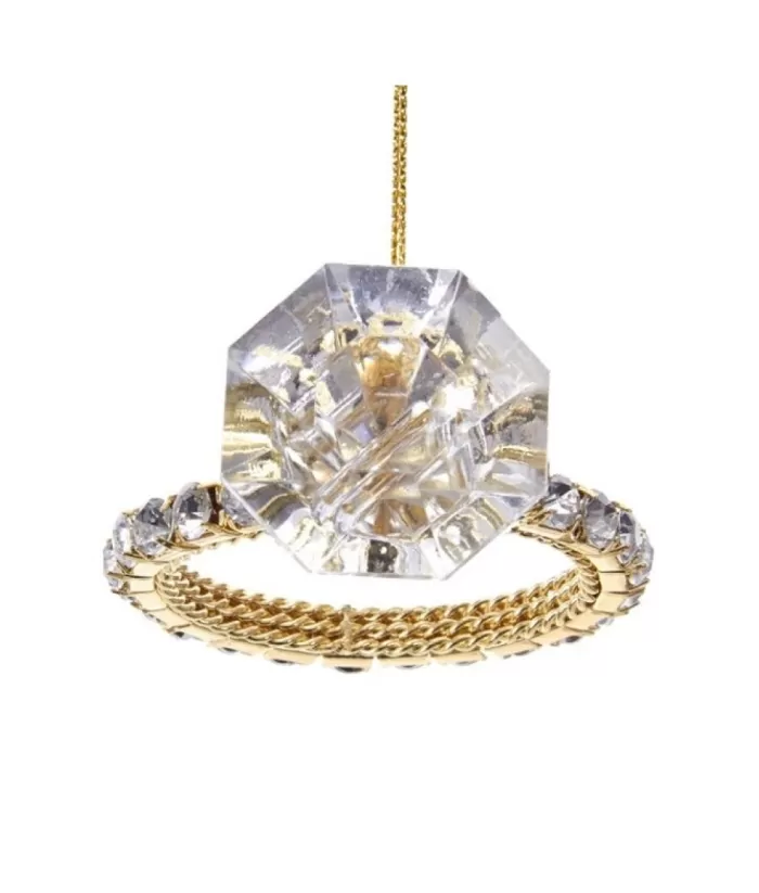 Boutique de Noël Diamond Ring Ornament