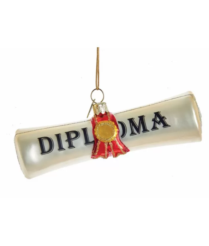 Boutique de Noël Loisirs & Professions*Diploma Glass Ornament