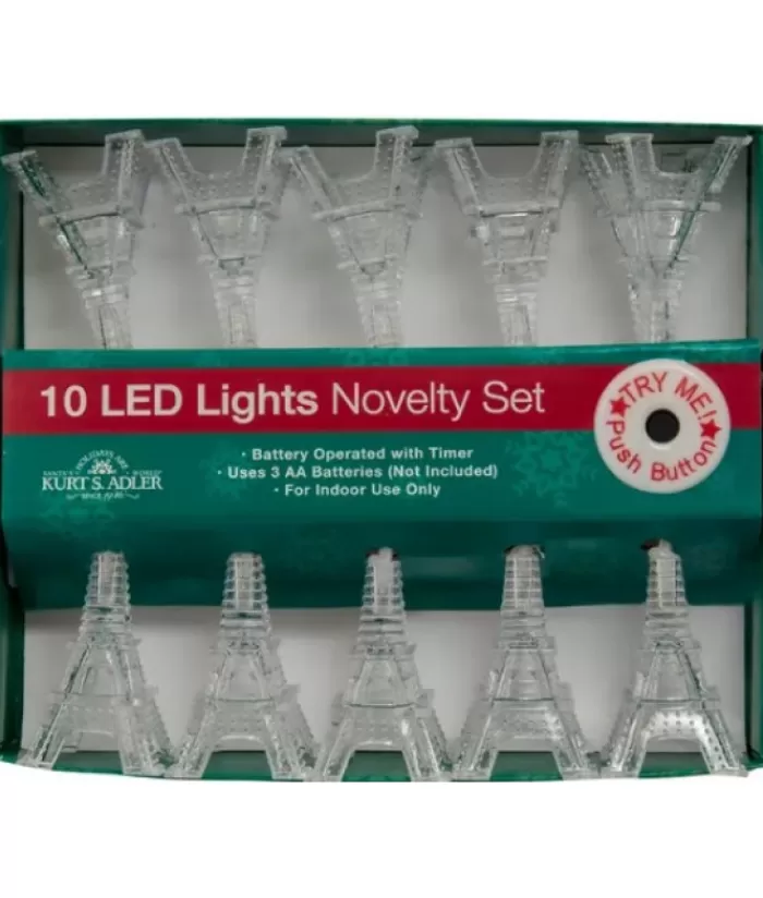 Boutique de Noël Ensemble De Lumières*Eiffel Tower Led Lights Set