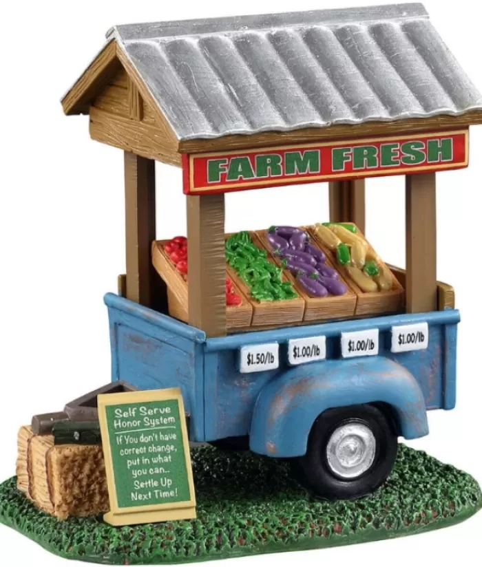 Boutique de Noël Divers*Farm Fresh Vegetable Cart