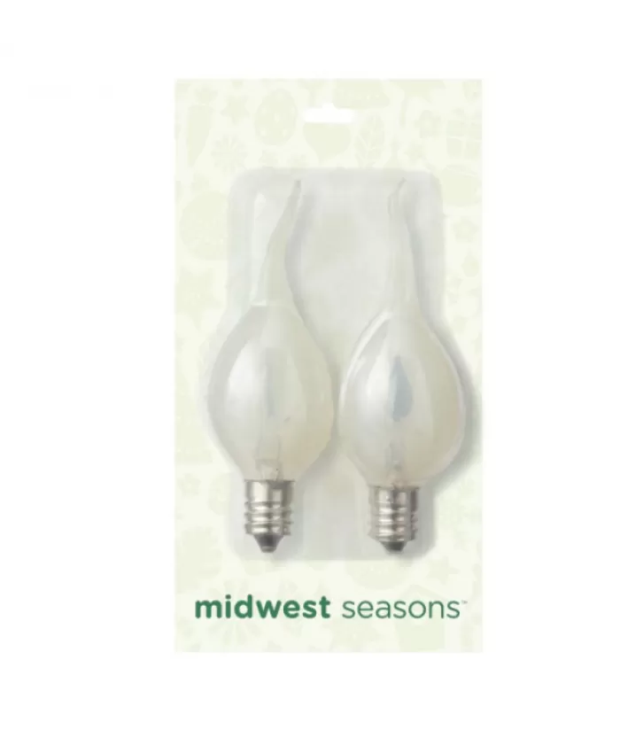 Boutique de Noël Accessoires*Flicker Fiber Replacement Light Bulbs (Set Of 2)