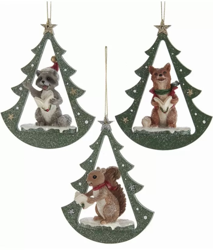 Boutique de Noël Fox In Arch Ornament