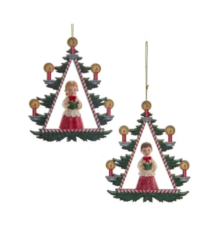 Boutique de Noël German Choir Girl Ornament