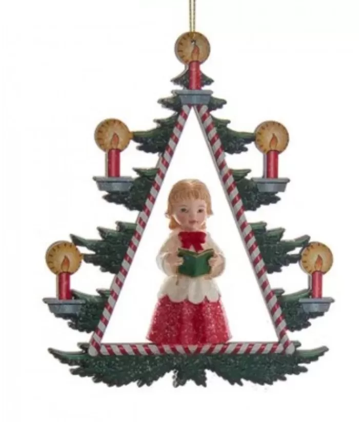 Boutique de Noël German Choir Girl Ornament