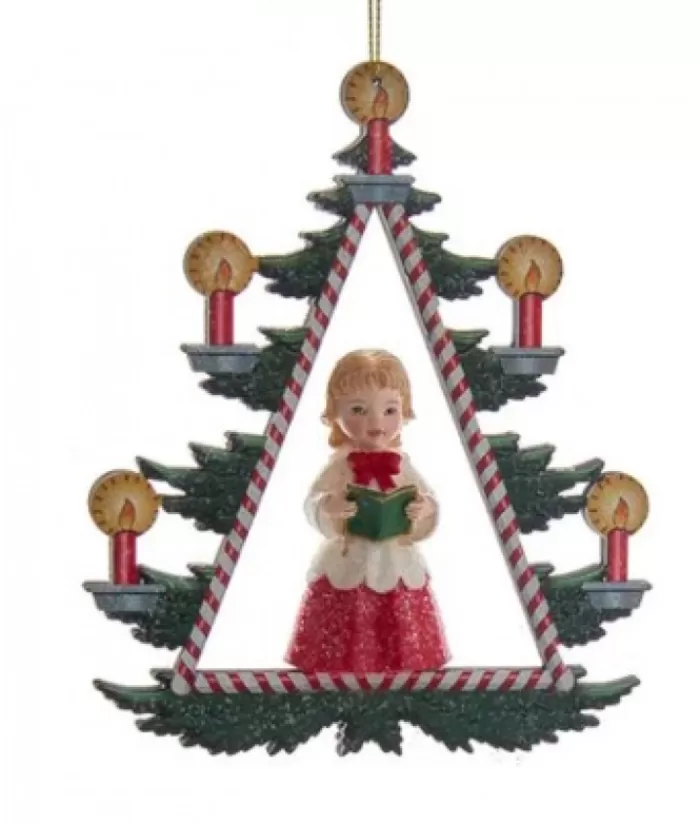 Boutique de Noël Divers*German Choir Girl Ornament