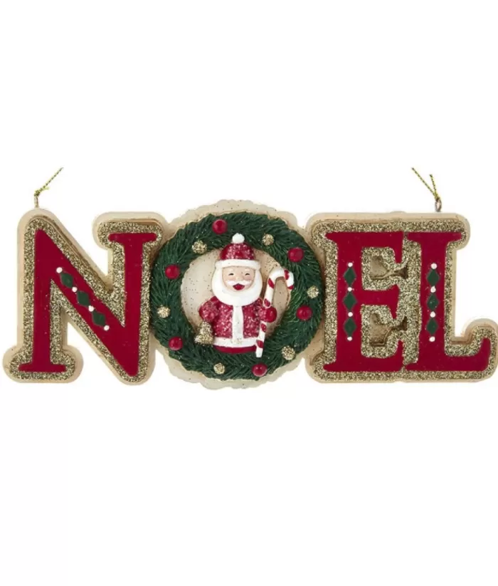 Boutique de Noël German Noël Word Ornament