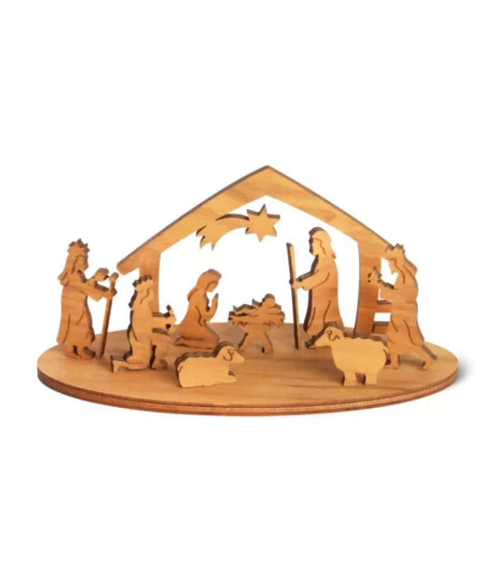 Boutique de Noël German Tradition Ornament, Nativity Scene