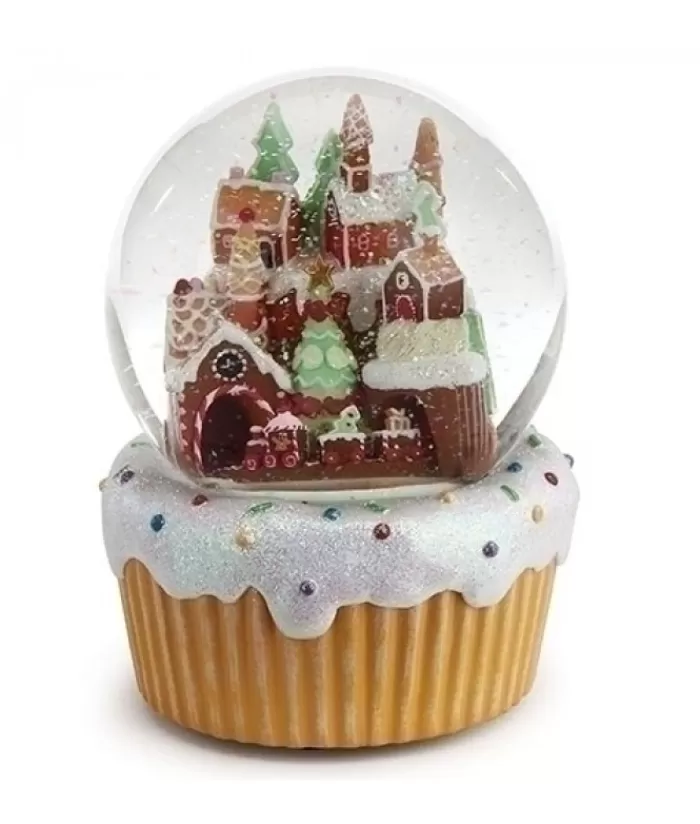 Boutique de Noël Boules De Neige*Gingerbread Castle Waterdome