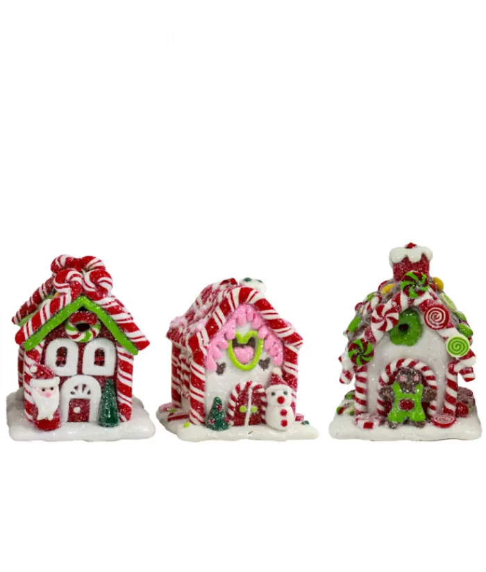 Boutique de Noël Maisons En Pain D'épices*Gingerbread House Ornament Led