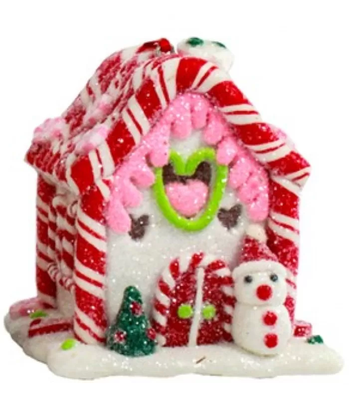 Boutique de Noël Produits Usb & Del*Gingerbread House Ornament Led