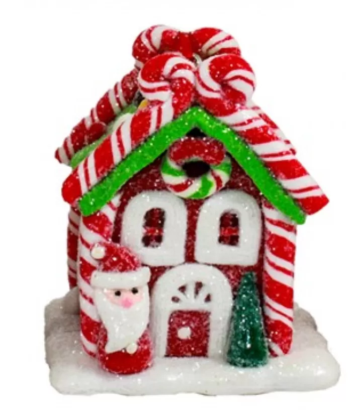 Boutique de Noël Produits Usb & Del*Gingerbread House Ornament Led