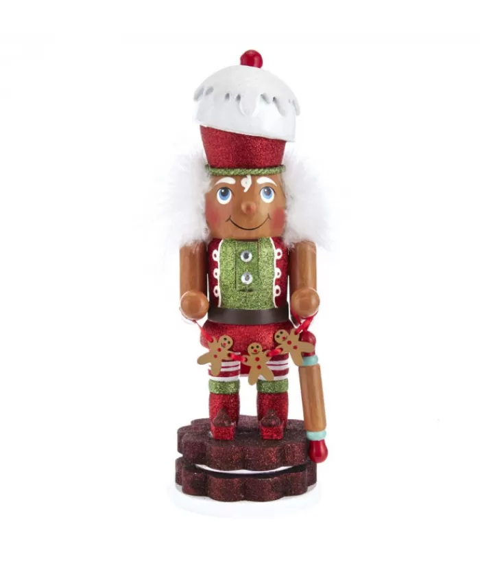 Boutique de Noël Ballet & Casse-Noisettes*Gingerbread Nutcracker With Cookie Garland 12" Tall