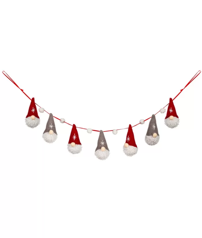 Boutique de Noël Guirlandes*Gnome Plush Garland