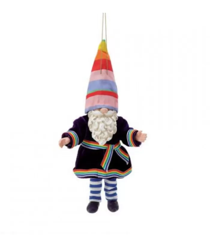 Boutique de Noël Gnome With Rainbow Hat