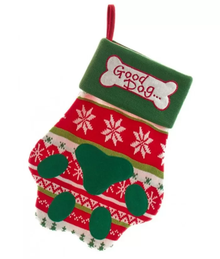 Boutique de Noël Good Dog Stocking