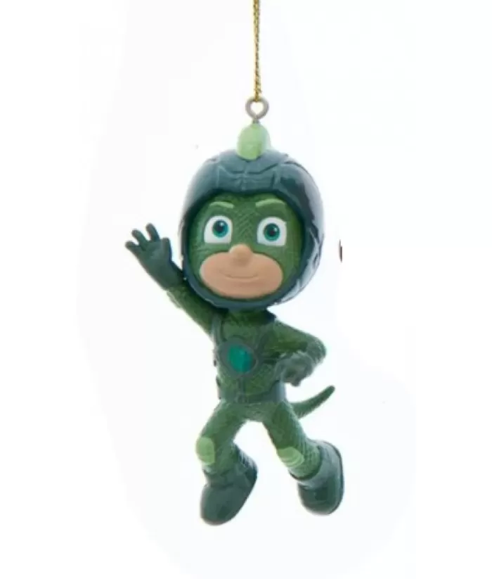 Boutique de Noël Green Gekko Pyjamask Ornament