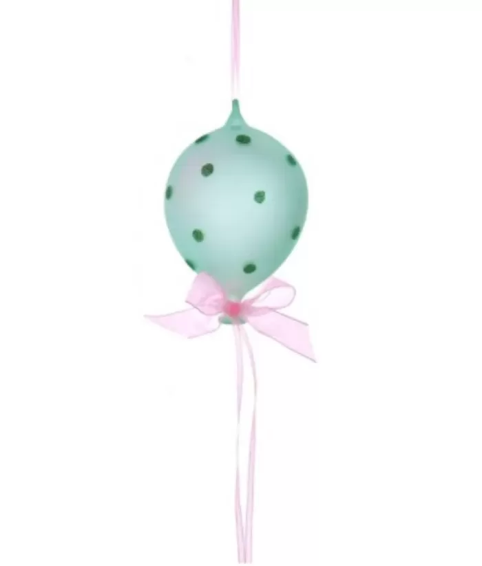 Boutique de Noël Green Glass Balloon Ornament