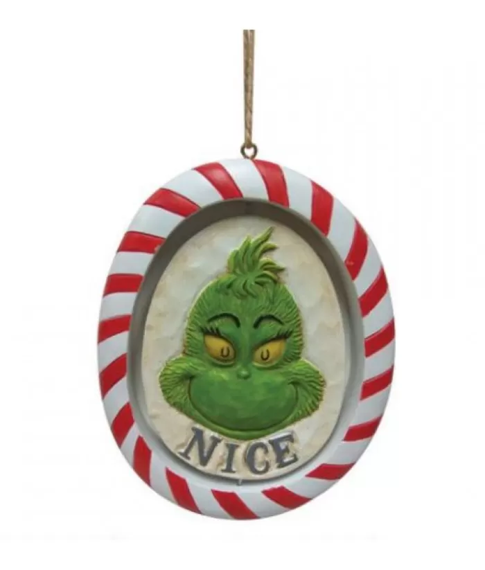 Boutique de Noël Grinch Naughty Or Nice Ornament