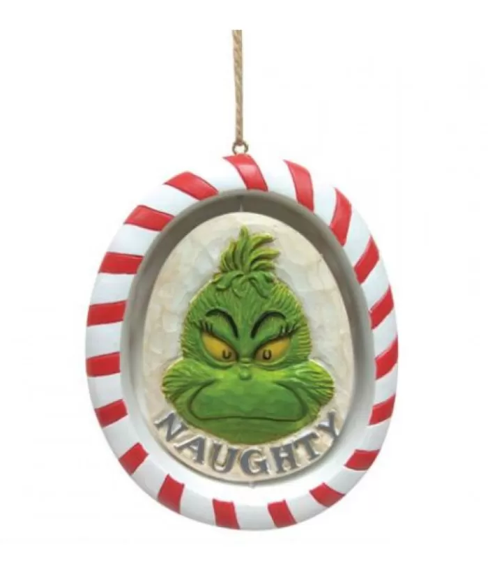 Boutique de Noël Grinch Naughty Or Nice Ornament