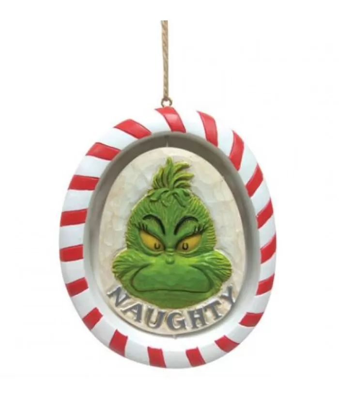 Boutique de Noël Divers*Grinch Naughty Or Nice Ornament