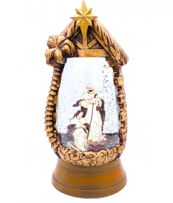 Boutique de Noël Lanternes*Holy Family Swirl Lantern